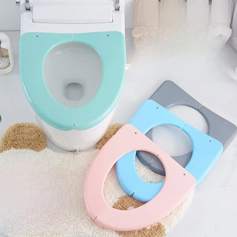 携帯用便座カバー-プラスチック製-防水-旅行用-家庭用-浴室必需品-大人用おむつ代替品