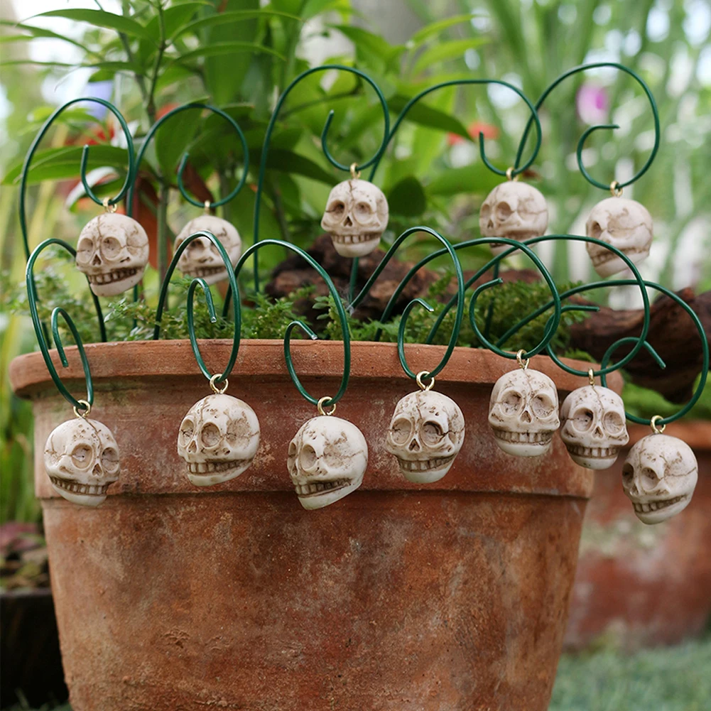 

Череп кол для Хэллоуина Декор Открытый кладбищенский сцена Реквизит для праздничного декора