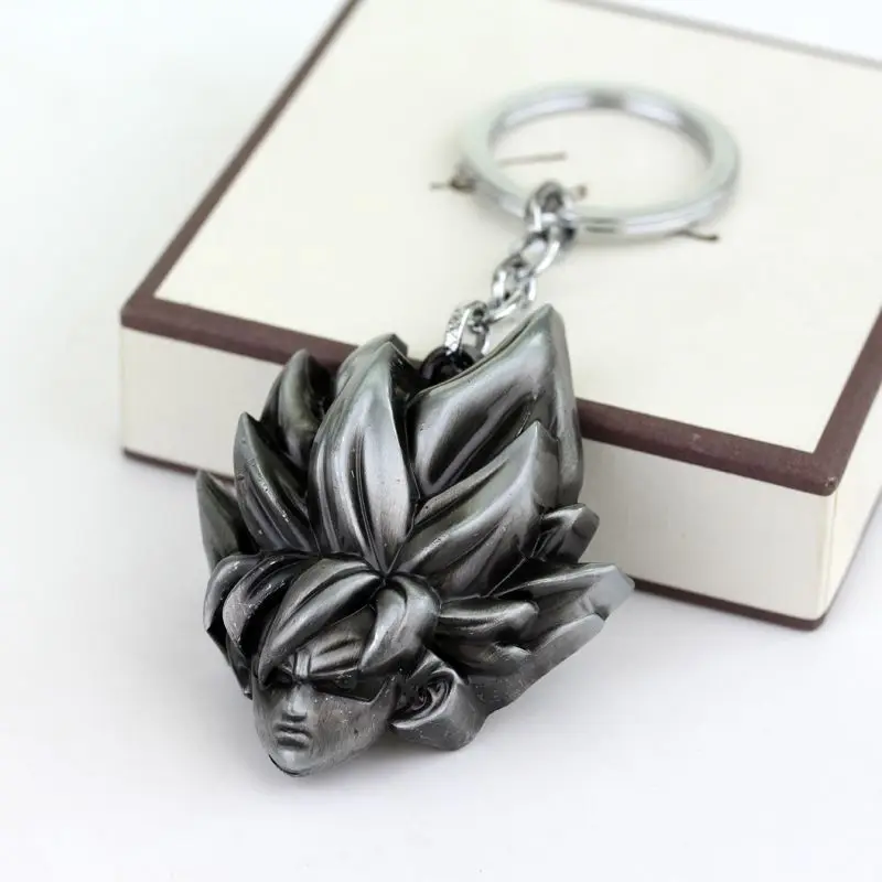 

Bandai Dragon Ball Keychain Pendant Son Goku Anime Cartoon 3D Figurine Metal Doll Bag Backpack Pendant Student Creative Gifts