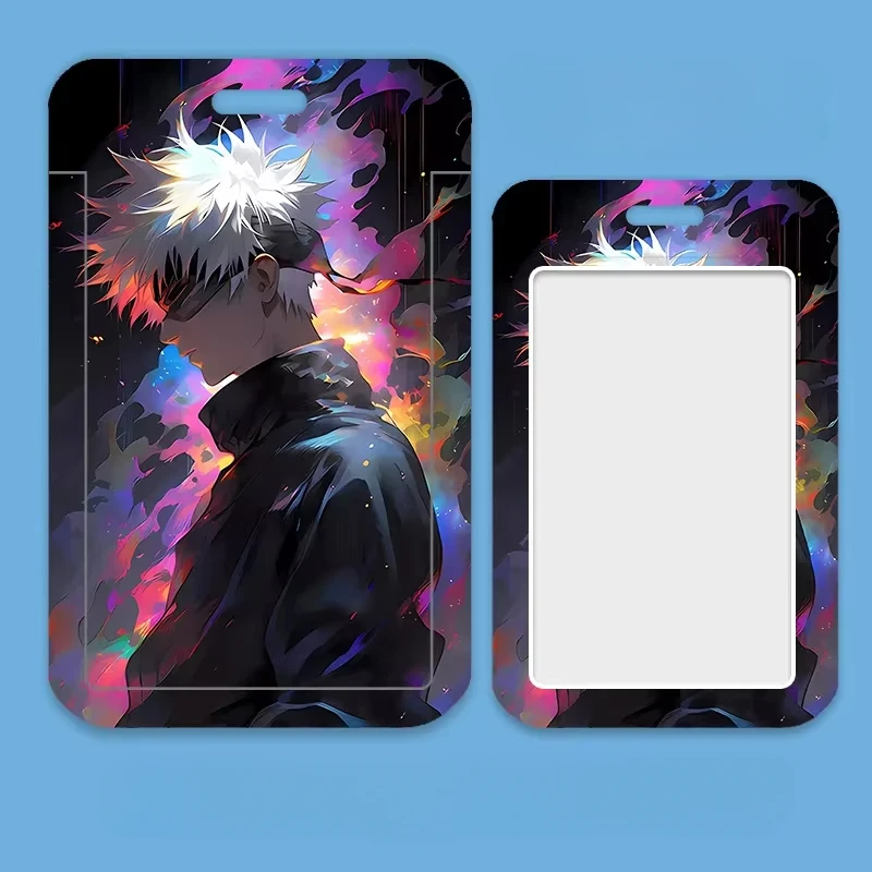 Anime Character Cartoon Pattern Card Holder Student Campus Card Protective Cover