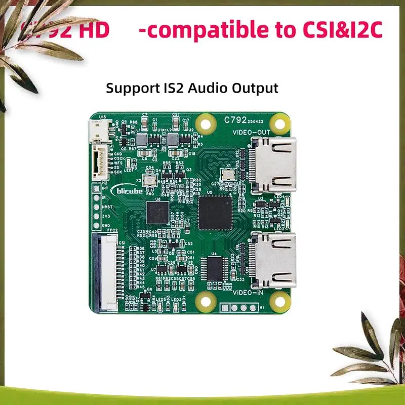 ABDW-C792 - متوافق مع وحدة CSI وI2C لوحدة التقاط الفيديو Gopro DSLR 1080P@60 هرتز CSI