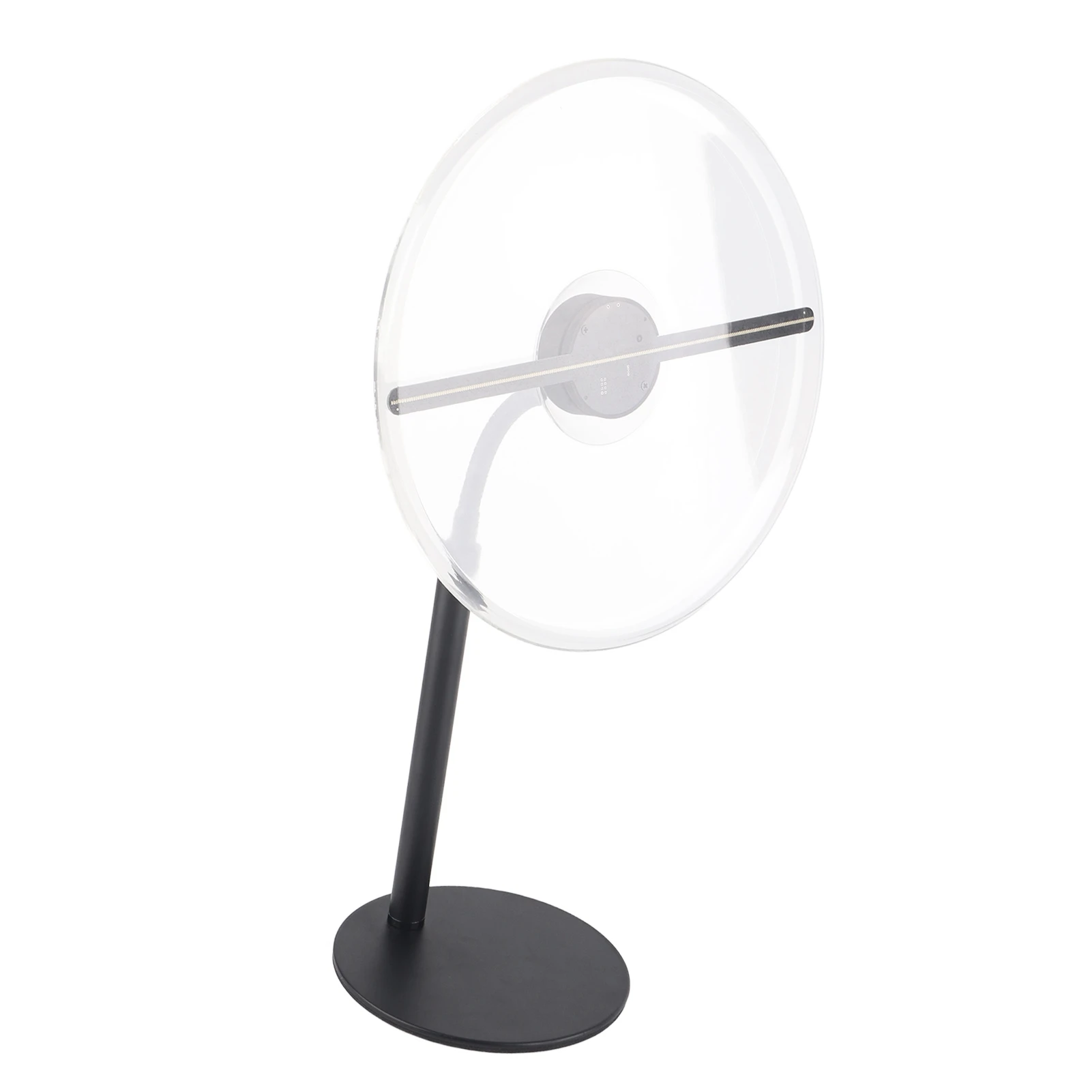 3D Holographic Fan Projector 27cm 3D Naked Eye Hologram Fan Holographic LED Fan Advertising Display Projector with Cover