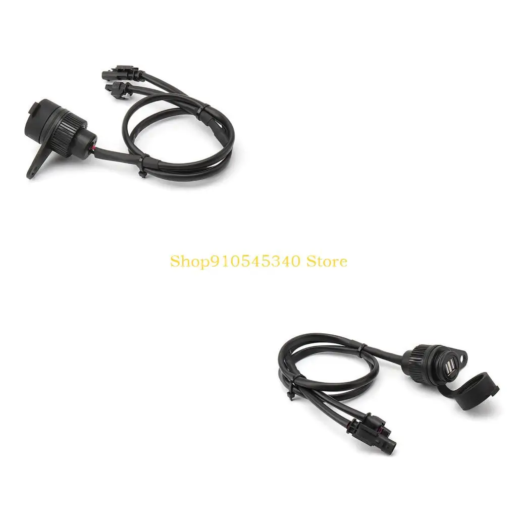 U2JA Double USB Charging Socket For R1200GS R1250GS F900R Motorcycles With Intelligent Power Management And Waterproof Design