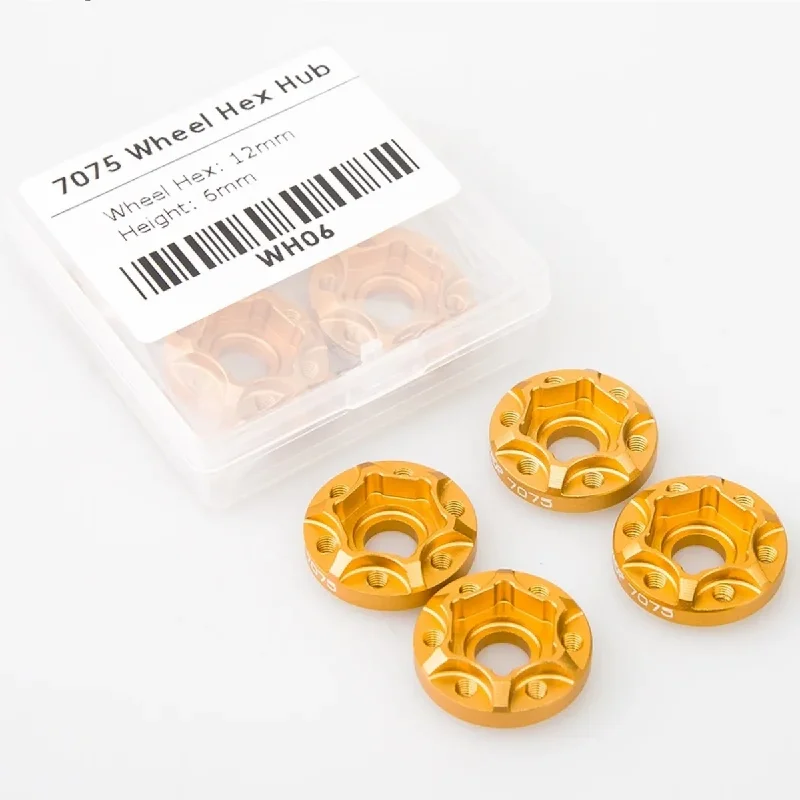 Badak 4 Buah 6Mm 9Mm 12Mm 15Mm 18Mm 22Mm RC Roda Hex Hub untuk 1/10 Crawler 1.9 2.2 Roda Axial SCX10 Capra MOA Shafty