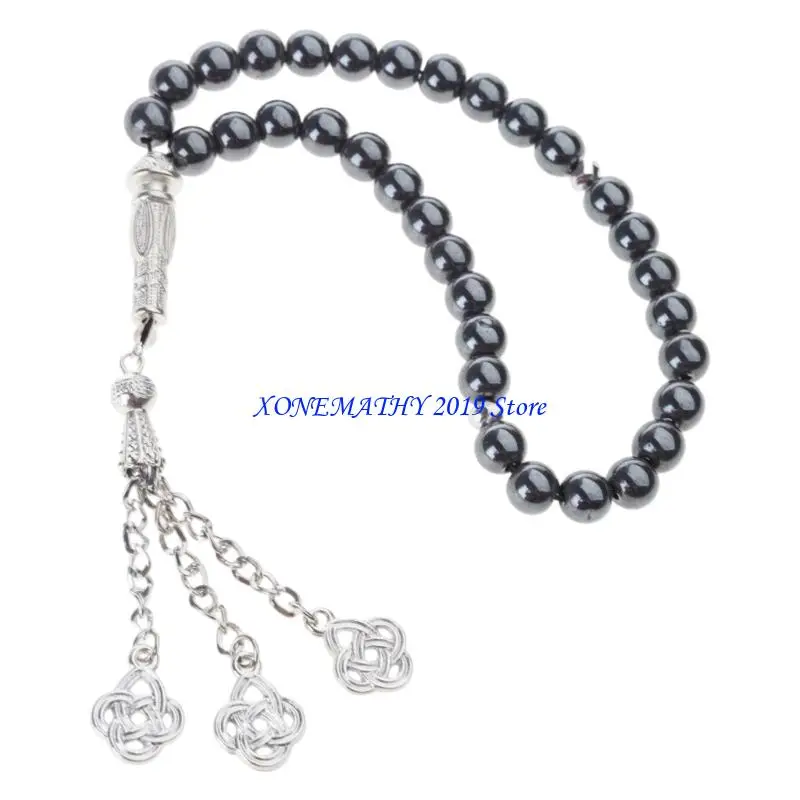

F42F 33 Beads Islamic Prayer Beads Muslims Tasbih Beads for Meditation and Worships