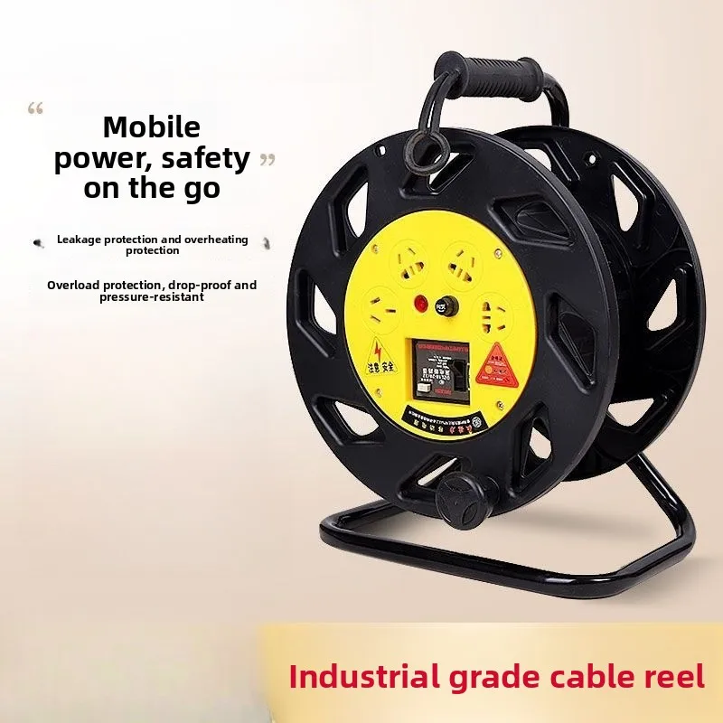 

Portable Pipe Winder Garden Power Tool Overload Protection Safety Protection Neat Winding