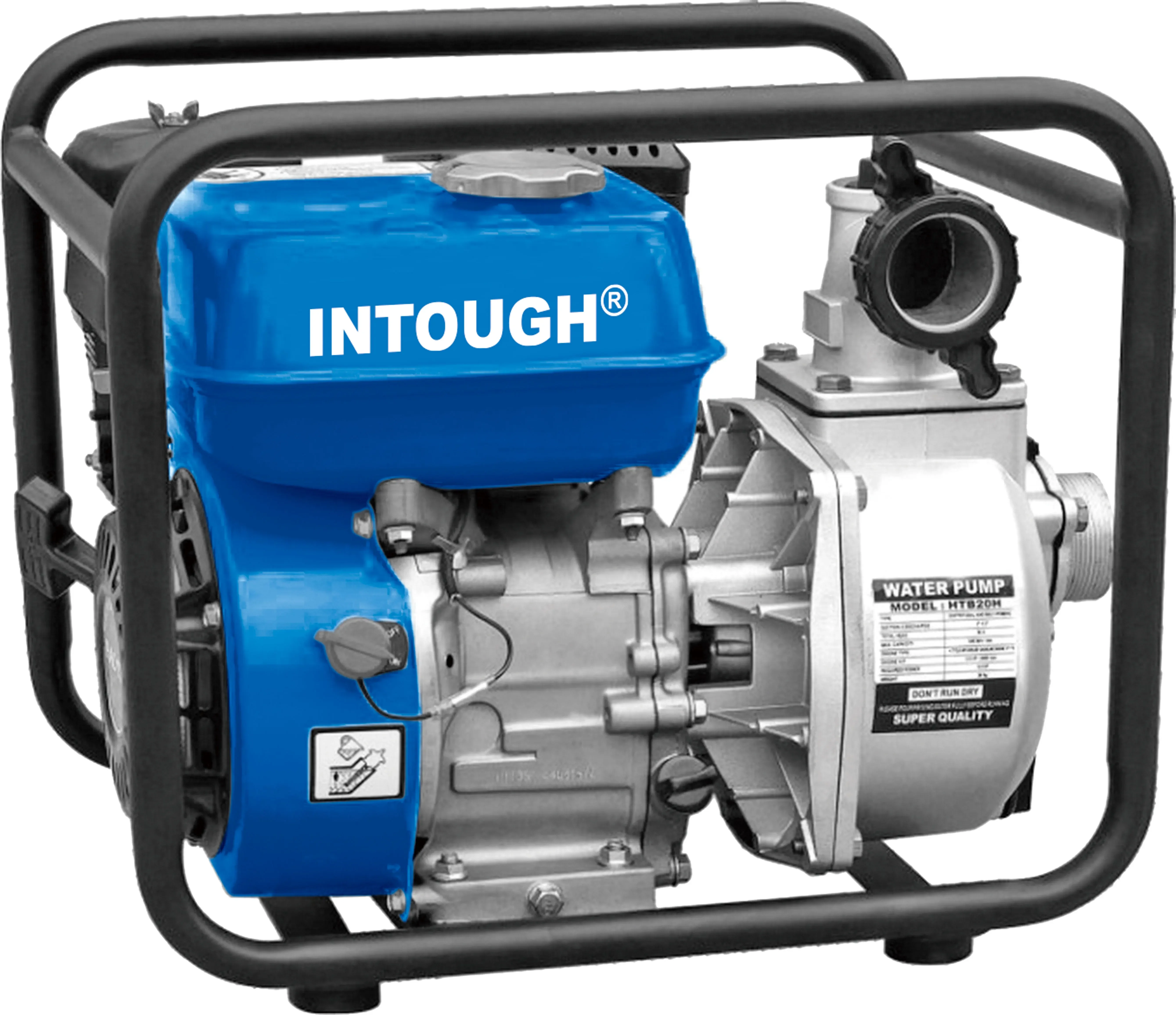 INTOUGH Agricultural Farming Irrigation 6.5HP 3inch Gasoline Water Pump