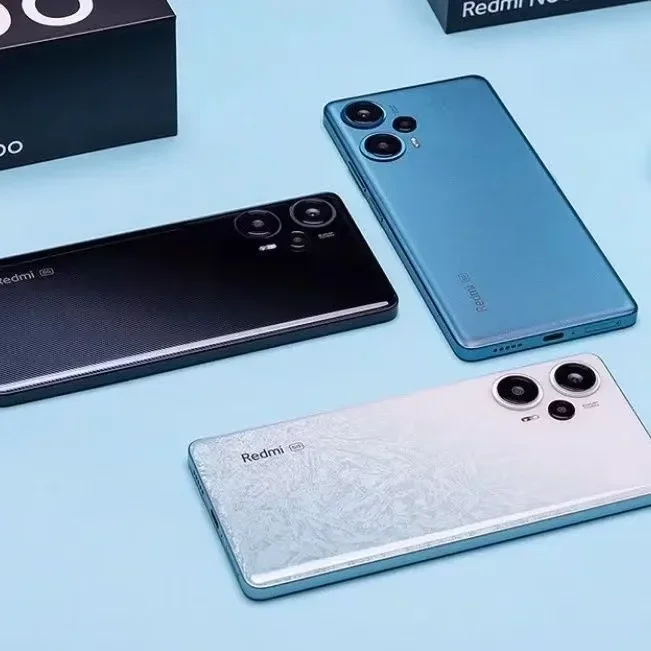 5G Smartphoe Xiaomi Redmi Note 12 Turbo Snapdragon 7+ Gen 2 67W شحن 120 هرتز شاشة OLED 5000 مللي أمبير