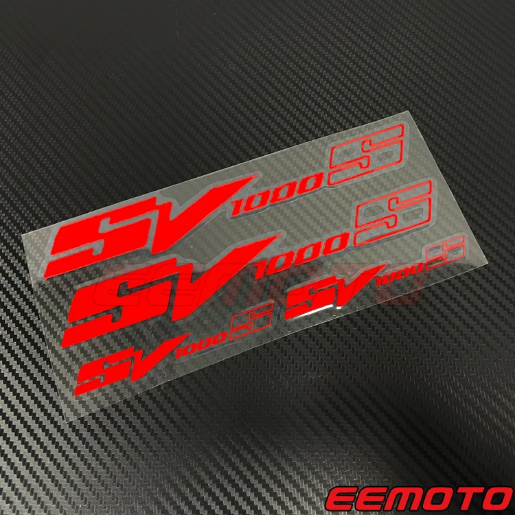 Motorcycle Wheels Rims Fairing Fender Helmet Fuel Tank Vinyl Decals Label Stickers For SV650S SV1000S SV 650S 1000S 650 1000 S