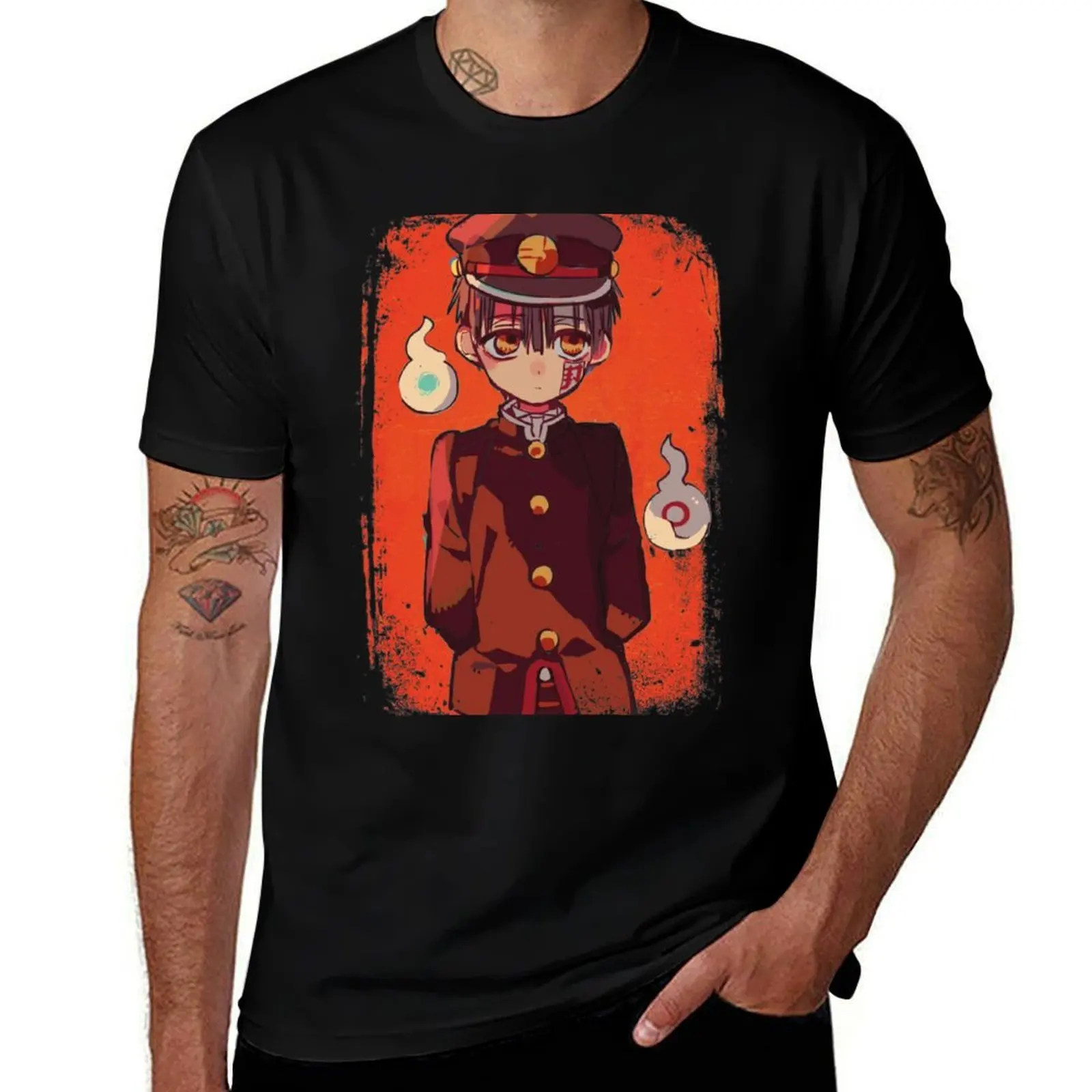 Hanako kun T-Shirt Simple Print Design T-Shirt