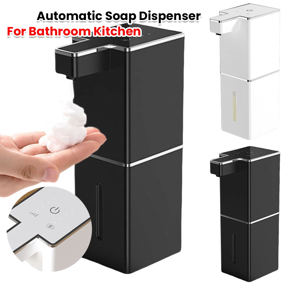 Automatic Soap Dispenser Touchless Hand Soap Dispenser Hands Free Auto Soap Dispenser for Bathroom Kitchen