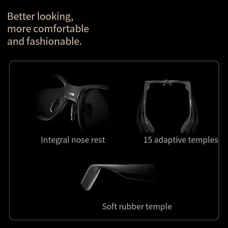 نظارات INMO Air 3 الذكية AR الجديدة بالألوان الكاملة وحدة تحكم لاسلكية حقيقية ترجمة في الوقت الحقيقي وموجه النص مع كاميرا الكل في واحد