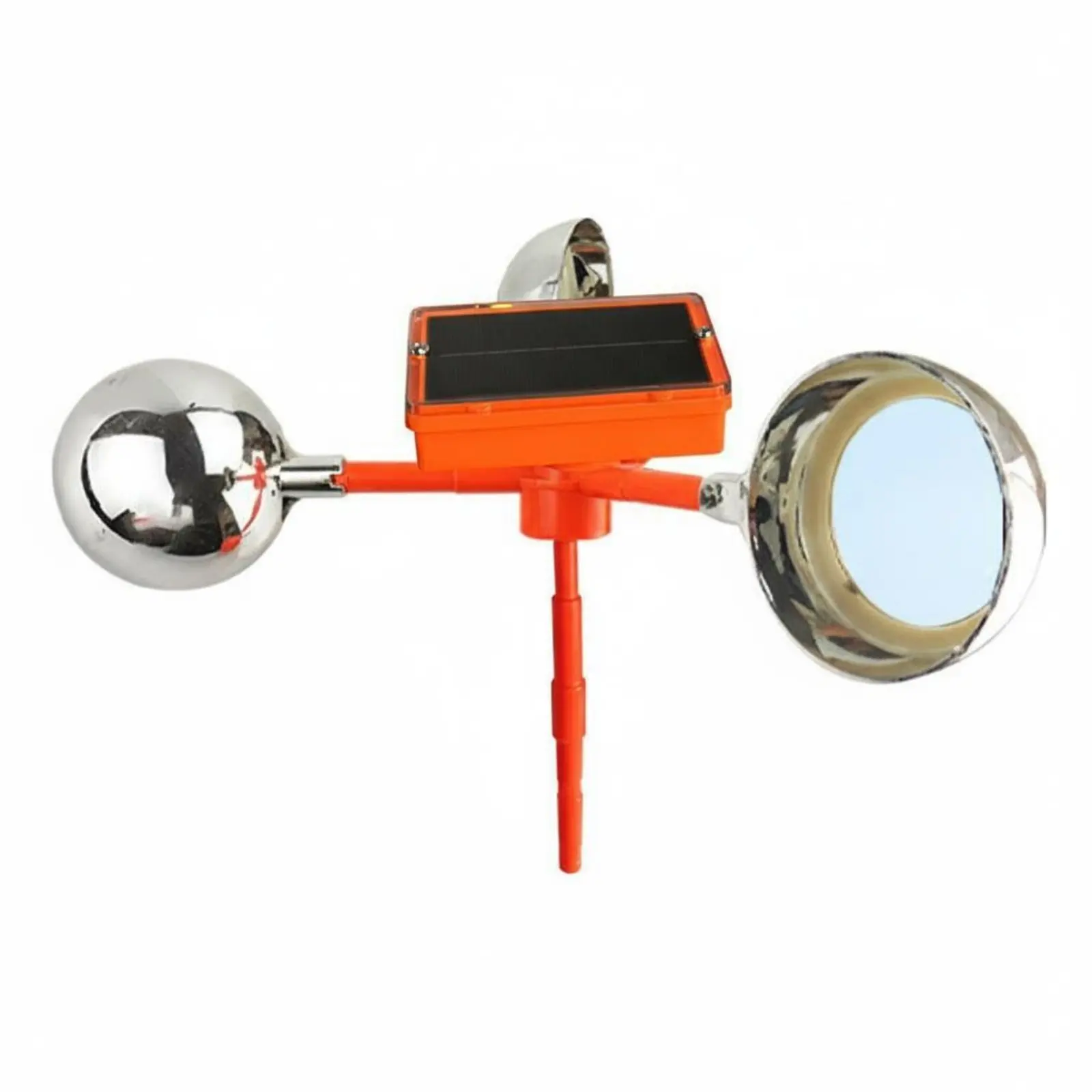 Espantapájaros solar giratorio 360º con función automática y luz