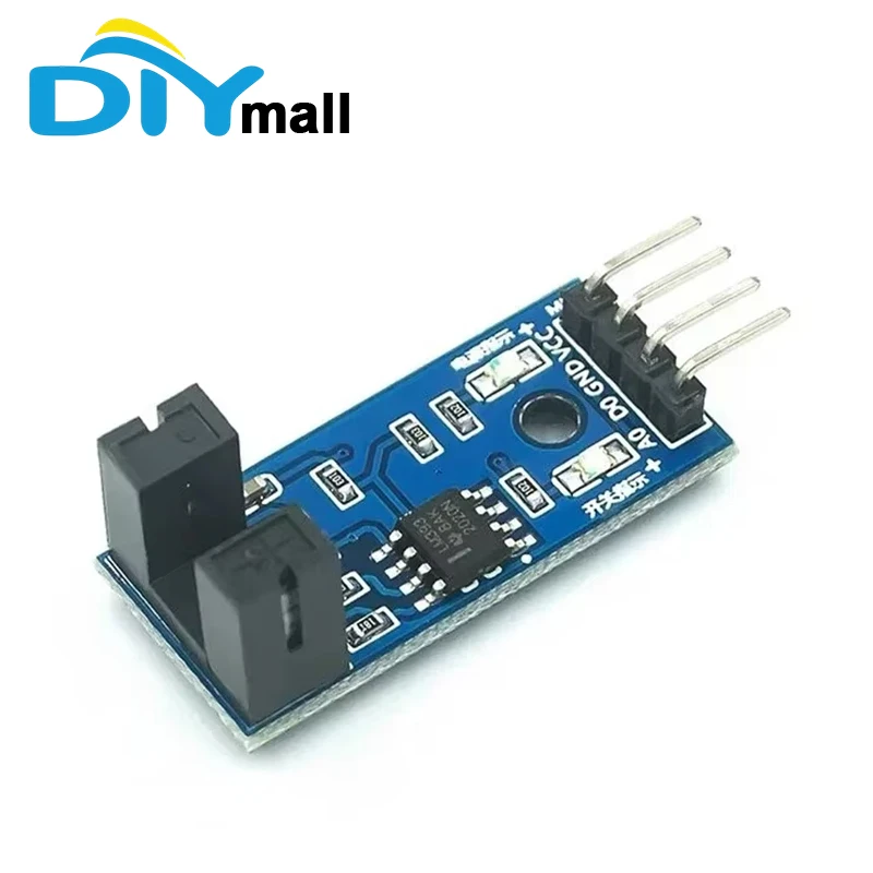 10PCS Speed Sensor Module Slot Type IR Optocoupler LM393 Board Parts Set for Arduino Groove Coupler 3.3V 5V Relay Buzzer