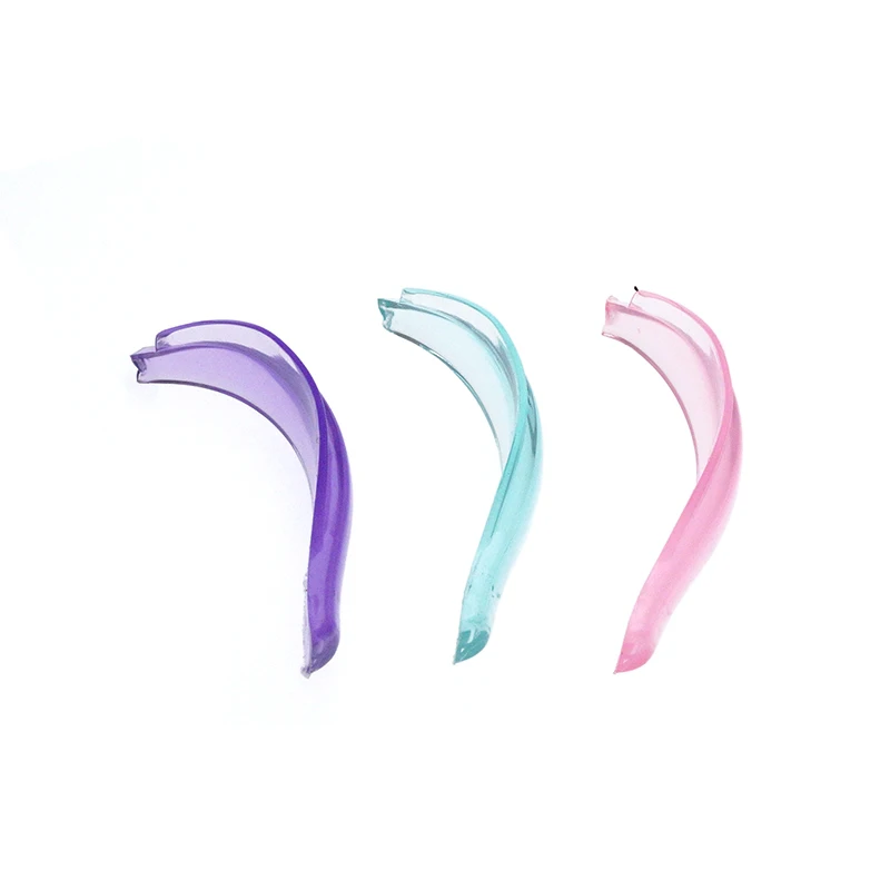 Crescent Silikon Wimpernlifting-Pads, Rosa, 4 Größen S/M/LXL, Wiederverwendbare Wimpernperm-Pads für Salon-Laminierung – Detail 5
