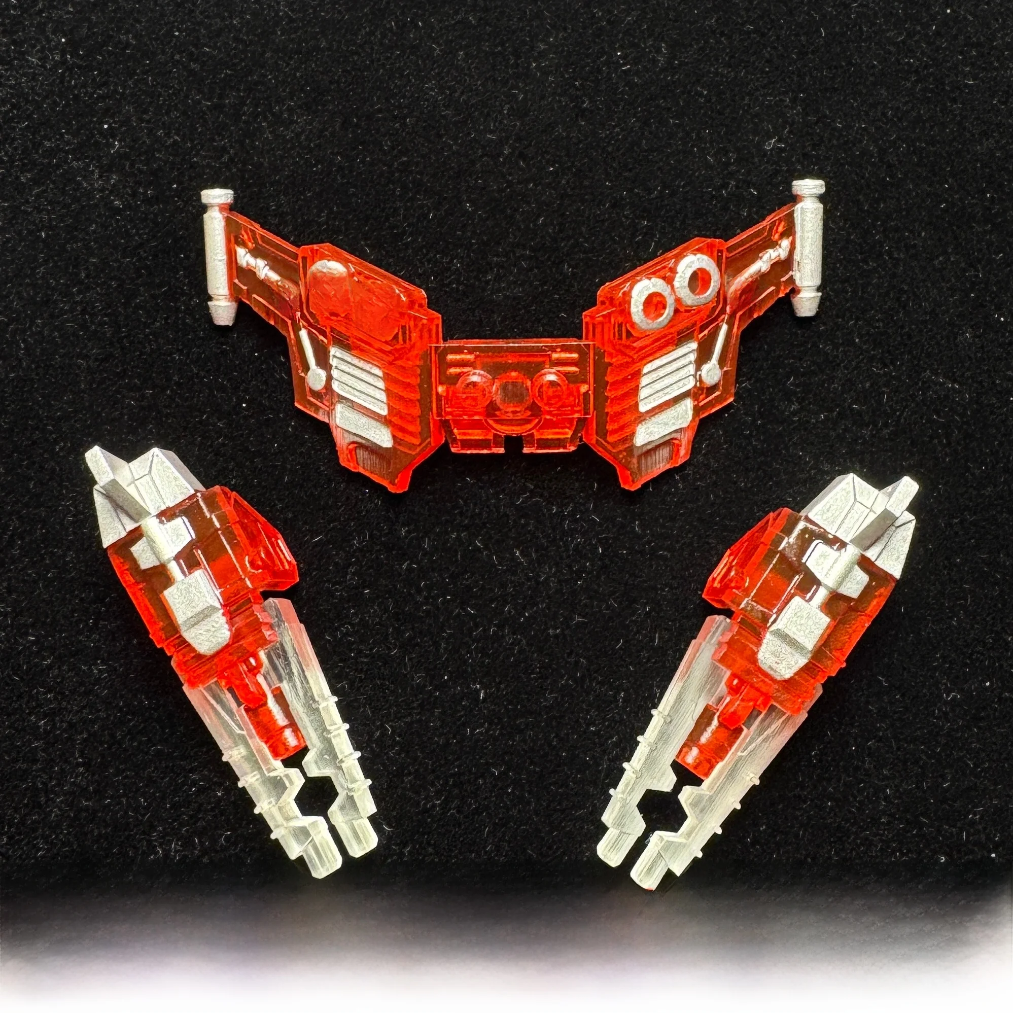 Non-DIY Translucent Armor Print Parts for Brook Star Version 5 Optimus Prime Robot Model Toy Accessories 3D Printed Parts