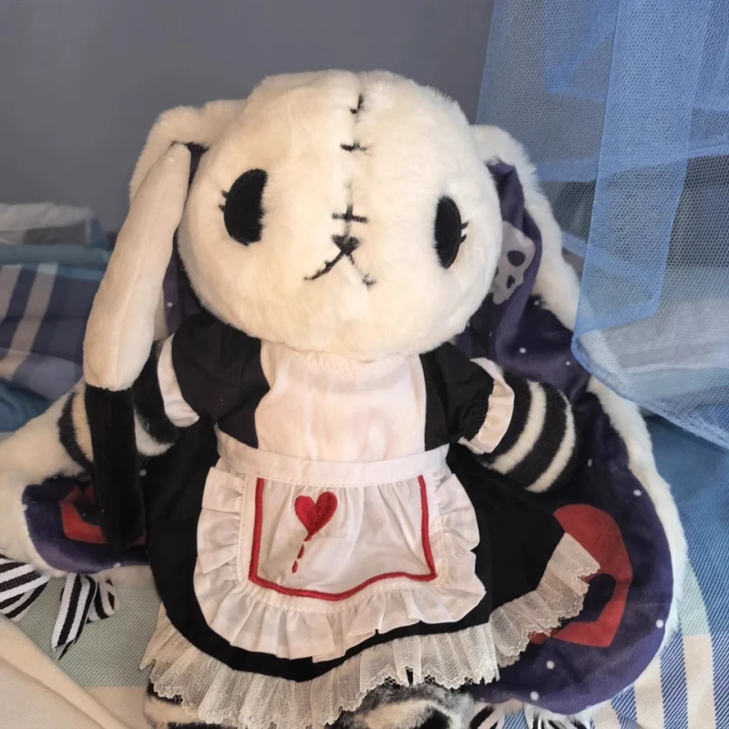 Plushie Dreadfuls Original Alice Madness Returns Plush Rabbit Doll Bag Charm Soft Stuffed Pendant Collectible Gift For Anime Fan