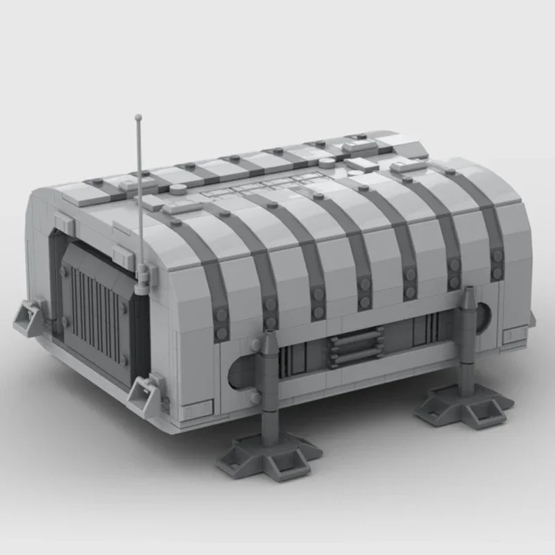 Sterfilmserie Moc Bouwstenen Mobiele Kazerne Modeltechnologie Modulaire Blokken Construtie Doe-Het-Zelf Assemblage Speelgoedgeschenken