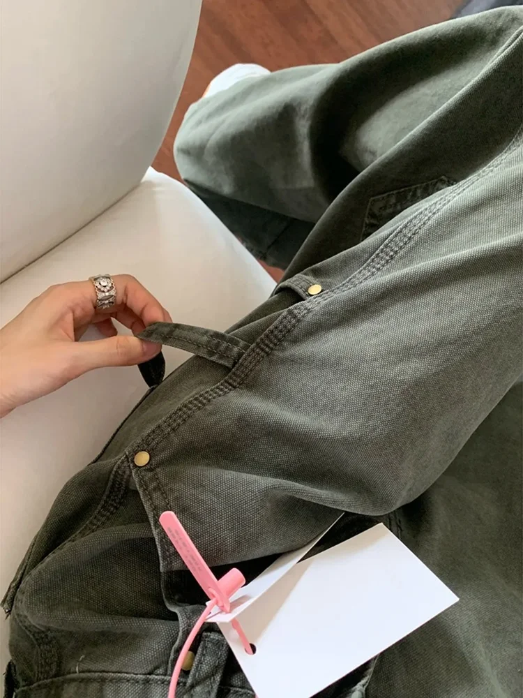 プラスサイズ ハイウエスト 裏起毛 アメリカン スレ デニムジーンズ レディース ルーズフィット ストレートレッグ ワークウェア トラウザーズ 秋ファッション