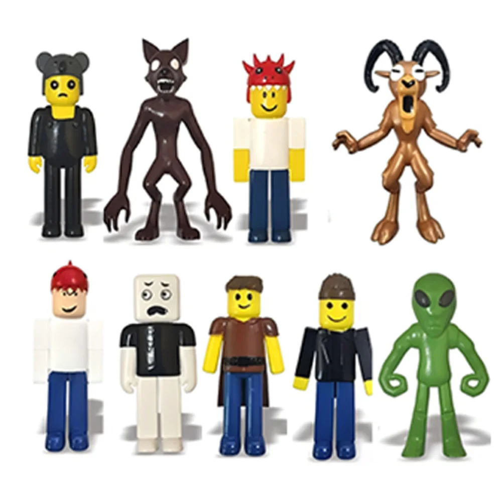 99 ليال في الغابة أرقام تمثال البومة الماعز الذئب الغزلان لعبة بلاستيكية هدية أنيمي صندوق أعمى عمل نموذج دمية غامضة ديكور #6