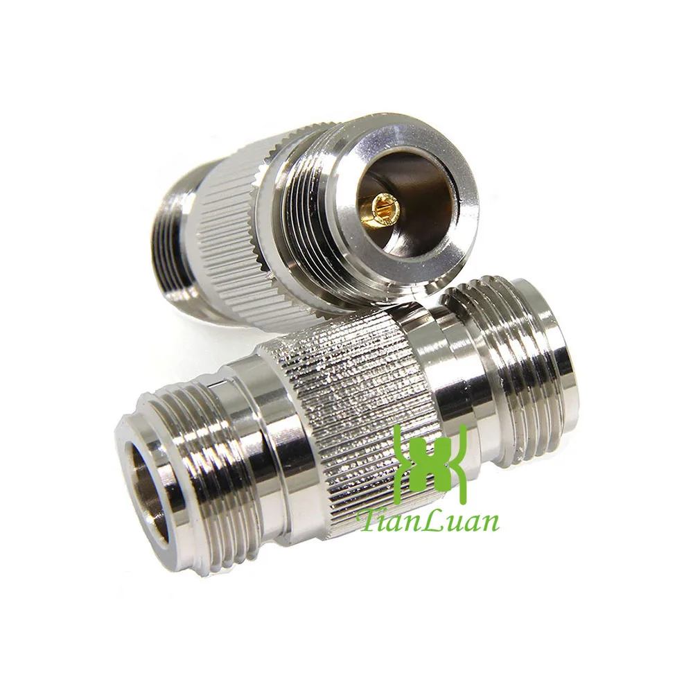 N Female to N Female Connector Barrel Coupler Adapter Double Female for Mobile Phone Signal Booster Extension RF Coax Cable