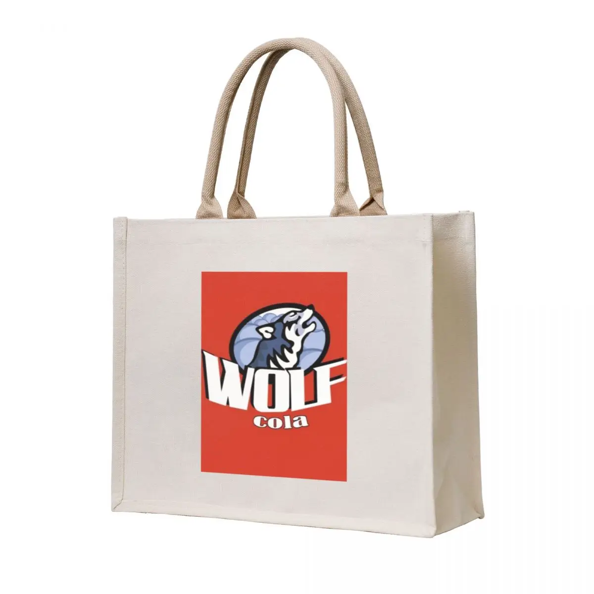 

Wolf Cola Logo Tote Bag bags woman 2025 bags luxury women tote bag canvas