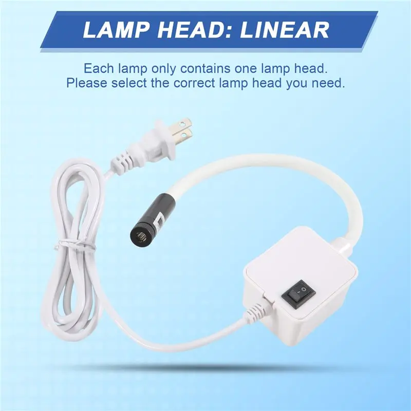 J1UL1N Red Laser Positioning Light Cutting With Magnetic Base Infrared Working Lamp Line/Cross Sewing Machine US Plug Line
