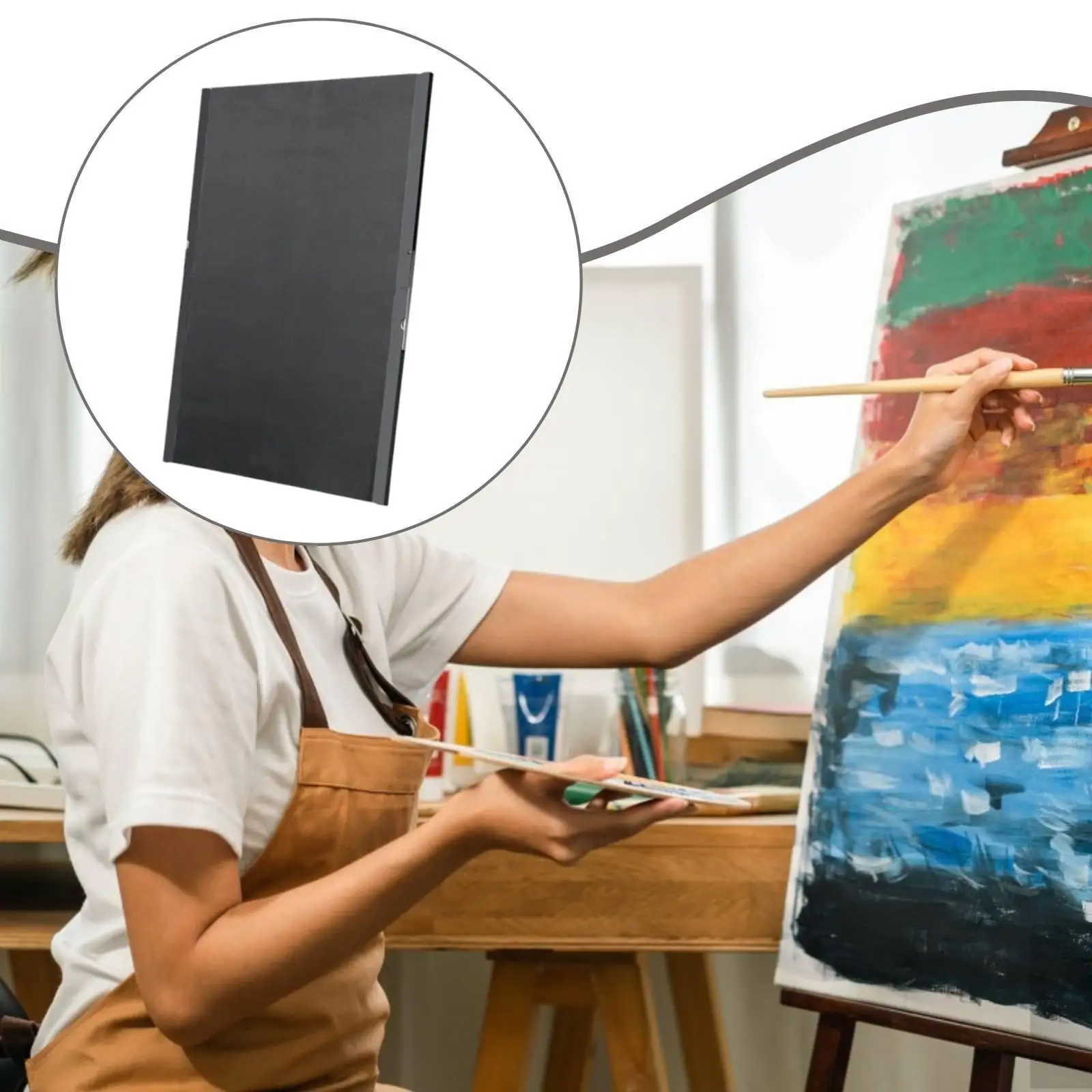 Folding Drawing Board 4K 8K Sketch Board Easel Art Supplies for Sketching Classroom Use