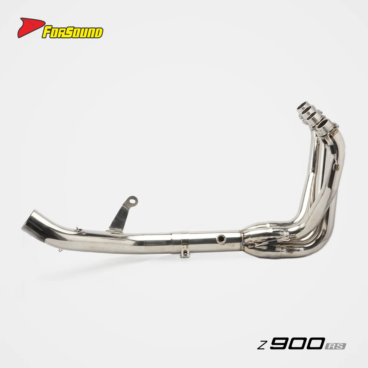For KAWASAKI Z900RS 2018-2026 Retro Street Bike Ti Front Mid Exhaust Pipe Slip-On Sound Optimized Racing Modified Accessories