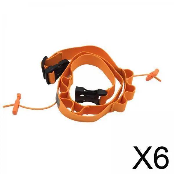 

6x Running Triathlon Cycling Number Belt,Running Belt,Comfortable Waist Pack,for Running Outdoor Sports,Women,Men,Runners,Adult