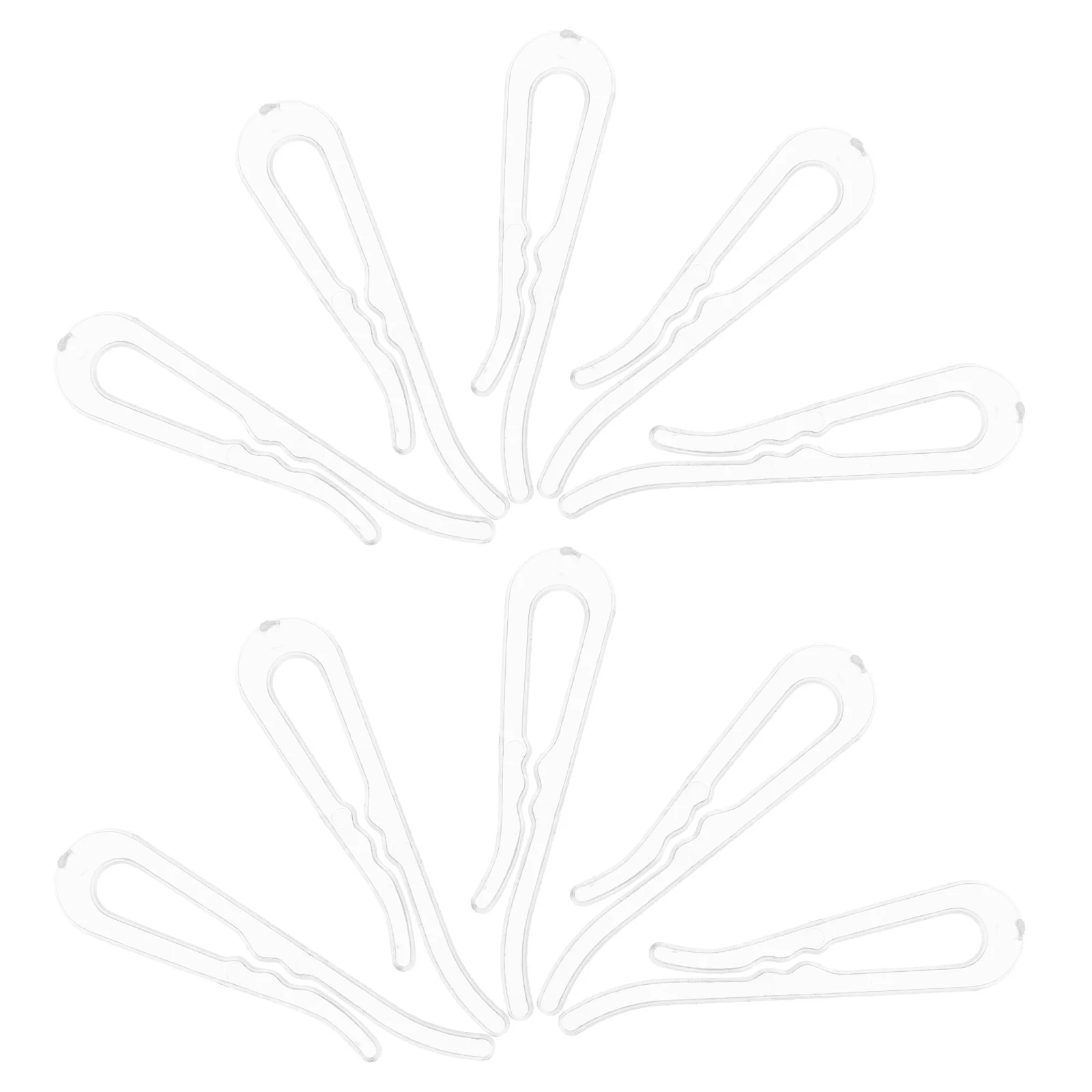 

100pcs Transparent Shirt Clips Plastic Sock Bra Cloth Pin For Drying Towel Scarf Gloves Handkerchiefs Baby Clothes