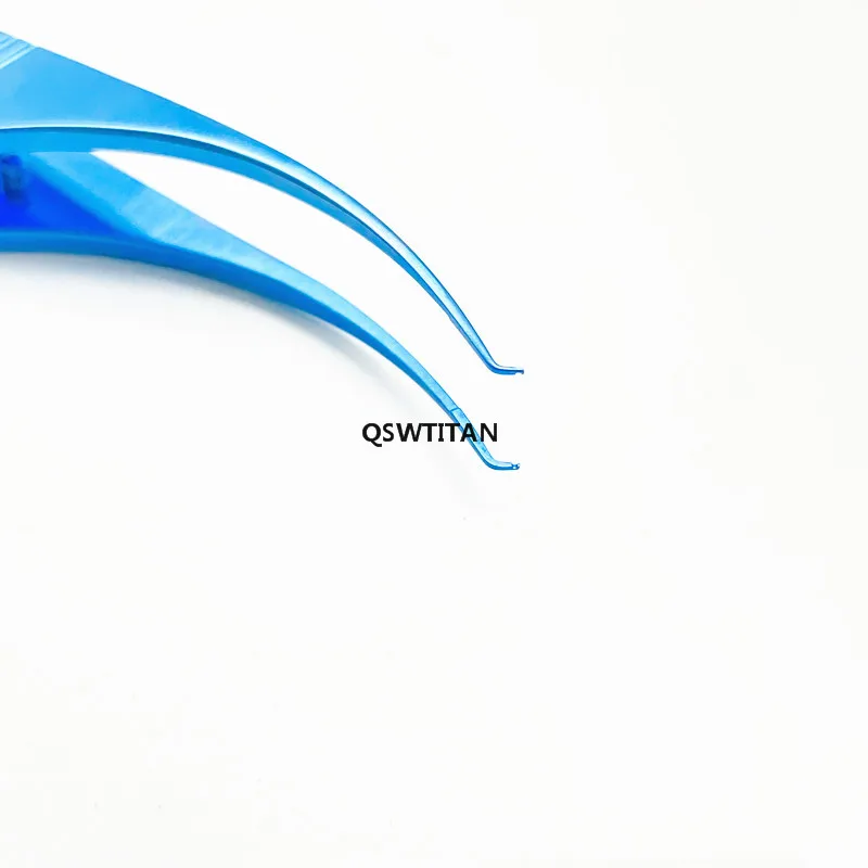 1 PC 0.25mm Ophthalmic คีม Colibri กระจกตาคีมผูกแพลตฟอร์ม Notched Forceps Eye เครื่องมือผ่าตัด