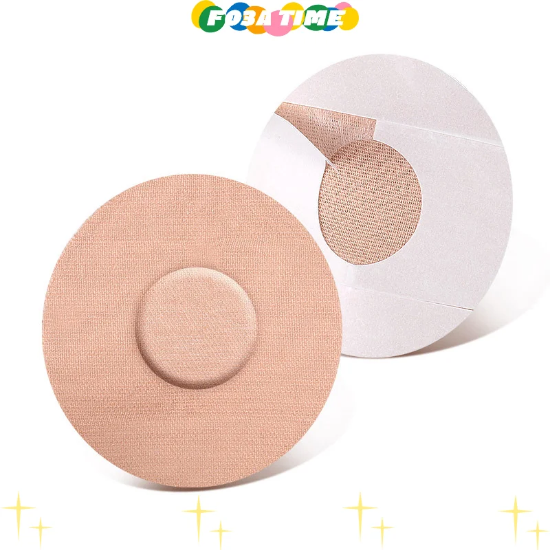 5Pcs Sensor Patches Adhesive Fixed Patches CGM Latex Hypoallergenic Waterproof