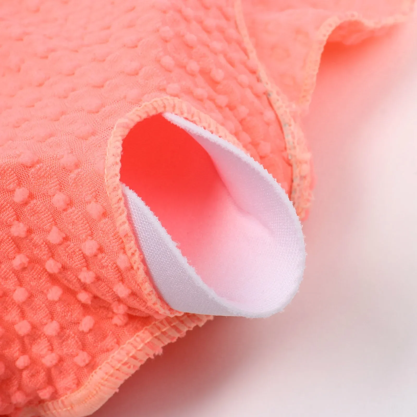 편안한 임신 수영복 솔리드 컬러 특수 패브릭 원피스 수영복 간단한 프릴 가장자리 여성용 비치 의류