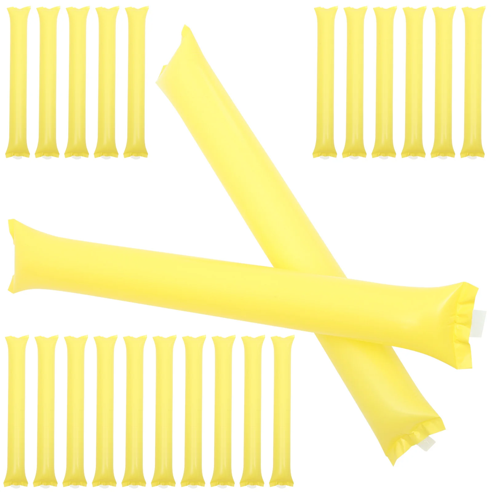 

40pcs Inflatable Cheer Sticks Makers Party Concert Sports Event Reusable Clappers Noisemakers Lightweight Smooth