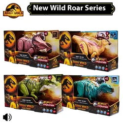 In Stock Mattel Jurassic World Chaos Theory Wild Roar Pachyrhinosaurus Htk72 Htk74 Htk75 Htk76 Toys