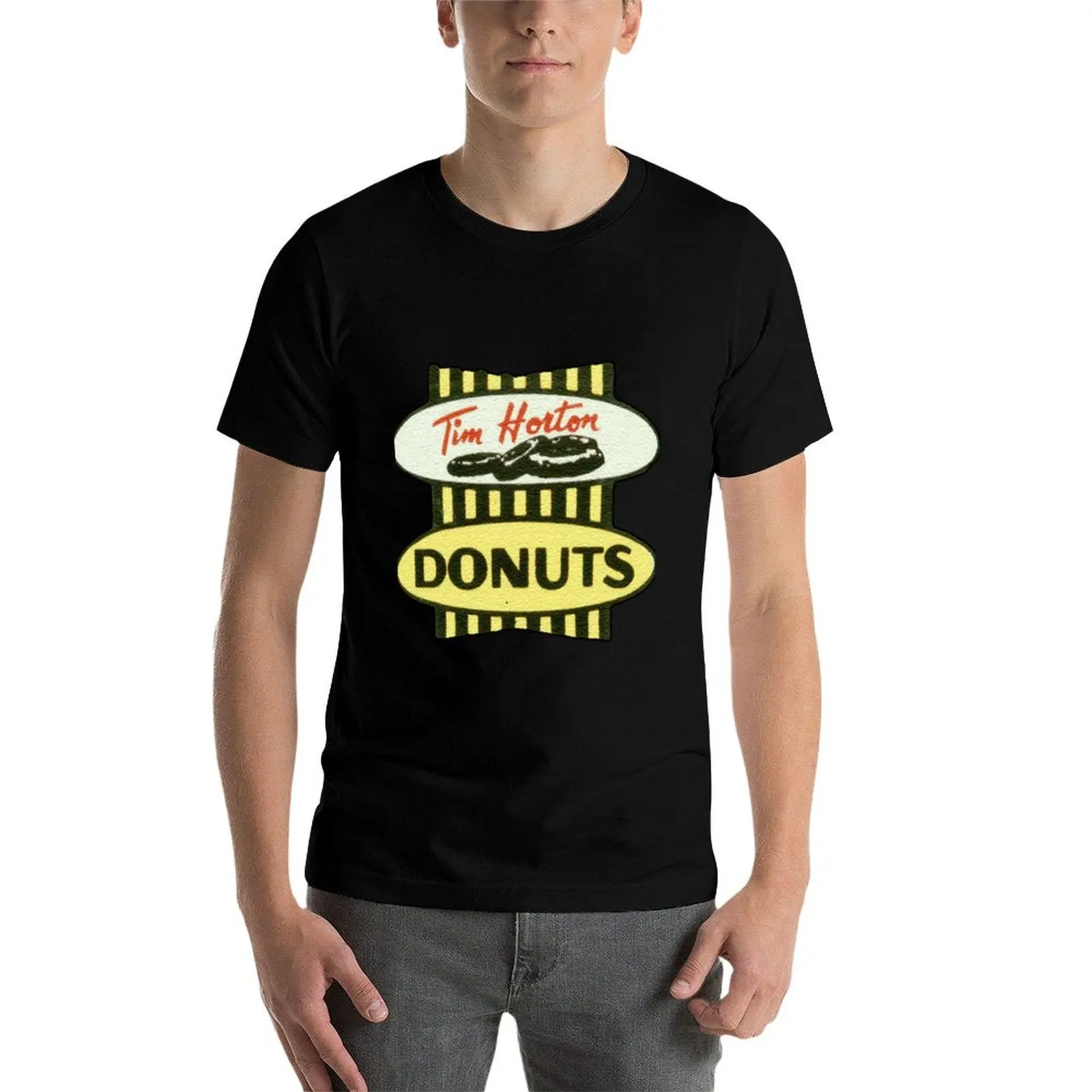 Tim Hortons. T-Shirt t shirts for man pack white anime t shirts oversize t shirts with prints T-Shirt