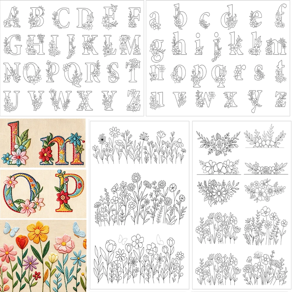 Textile Sewing Patterns - Papel de transferencia soluble en agua