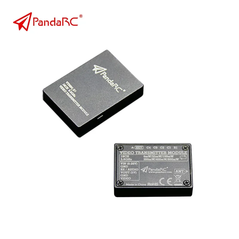 PandaRC VT5804 X1 / Q1 VTX 5.8G 40CH Image Transmission 800mW 6-26V OSD for CC3D NAZE32 F3 F4 FPV Racing Drone Frame Kit Parts