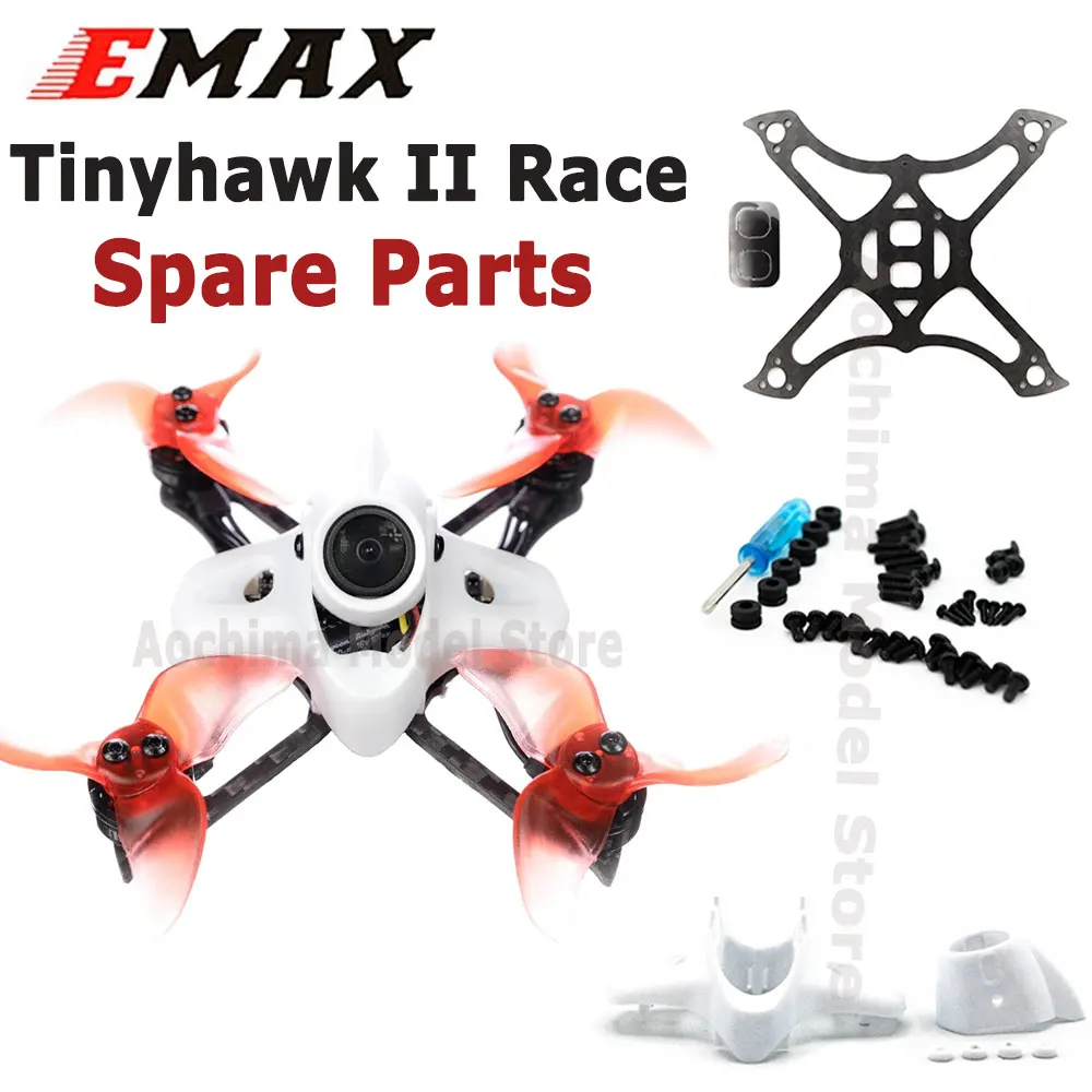 Emax Tinyhawk II Race Spare Parts Replacement Canopy Frame Bottom Plate And Hardware kit For FPV Racing Drone