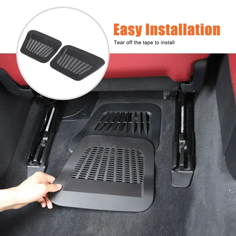 

For BMW 5 Series G60 2024 ABS Car Seat Under Air Conditioning Vent Cover Air Vent Dust Cover Car Interior Accessories