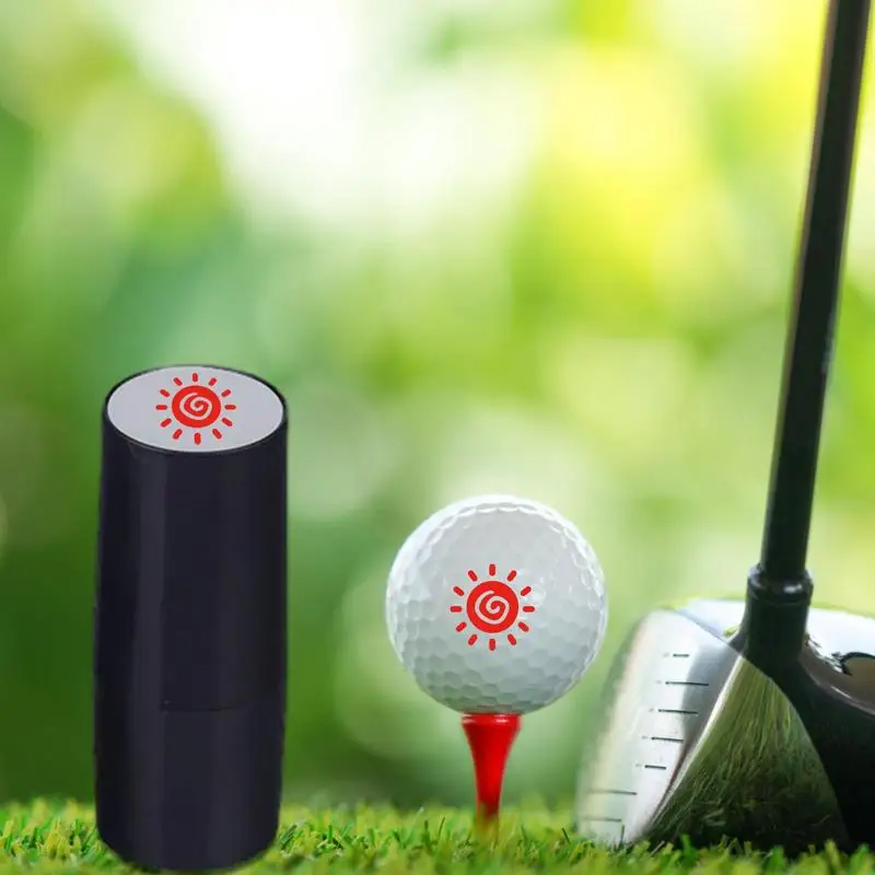 Outdoor Sports Quick-dry Plastic Golfer Gift Mark Seal Golf Stamp Marker  Lasting, Waterproof Automatic Oil Out for Golf