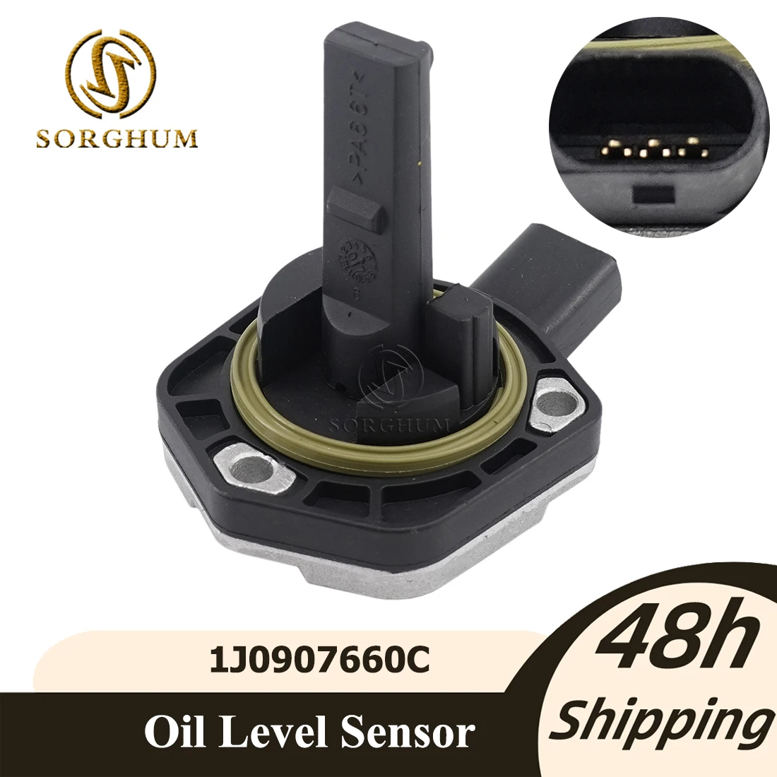 

Sorghum 1J0907660C Car Oil Level Sensor For Audi A2 3 A4 A6 A8 S3 S4 S6 TT Skoda Octavia Jetta Bora Passat B5 Leon Golf Polo 6P