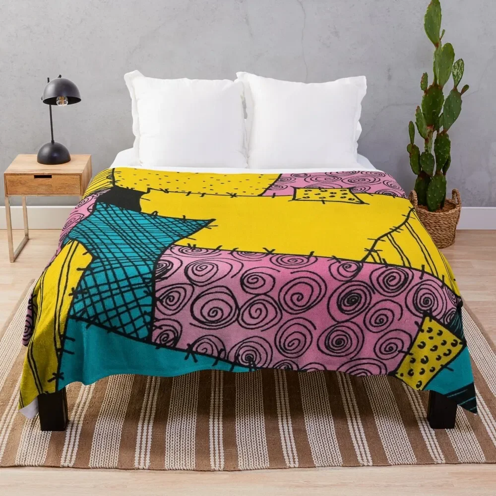 

Sally's Ragdoll Pattern Throw Blanket Hairys Blankets For Bed Blankets