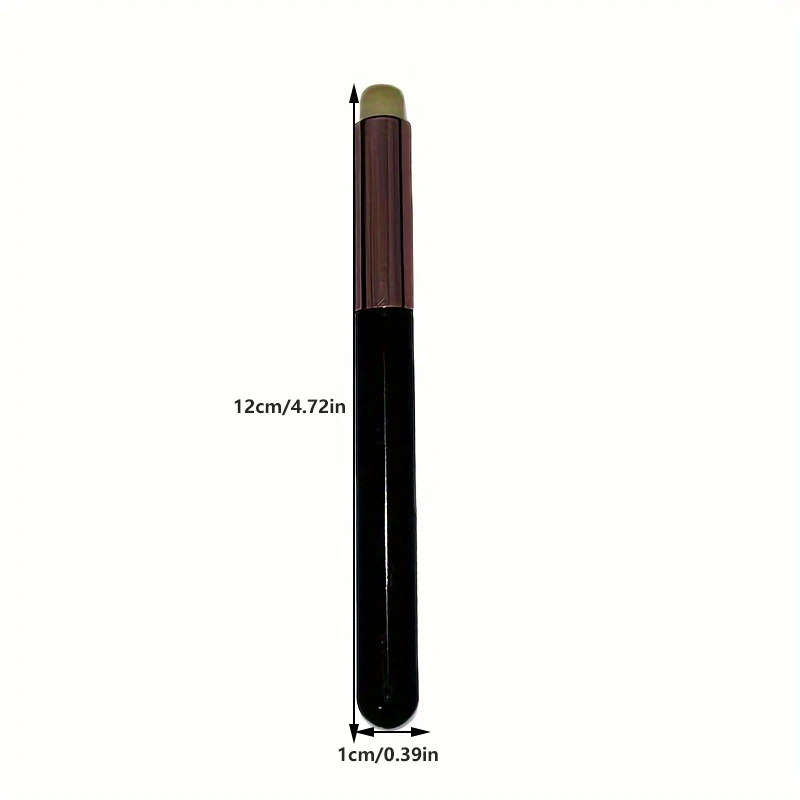 Single-pack new multi-functional round lip brush lipstick mist face brush smudging concealer brush portable lip makeup brush bea