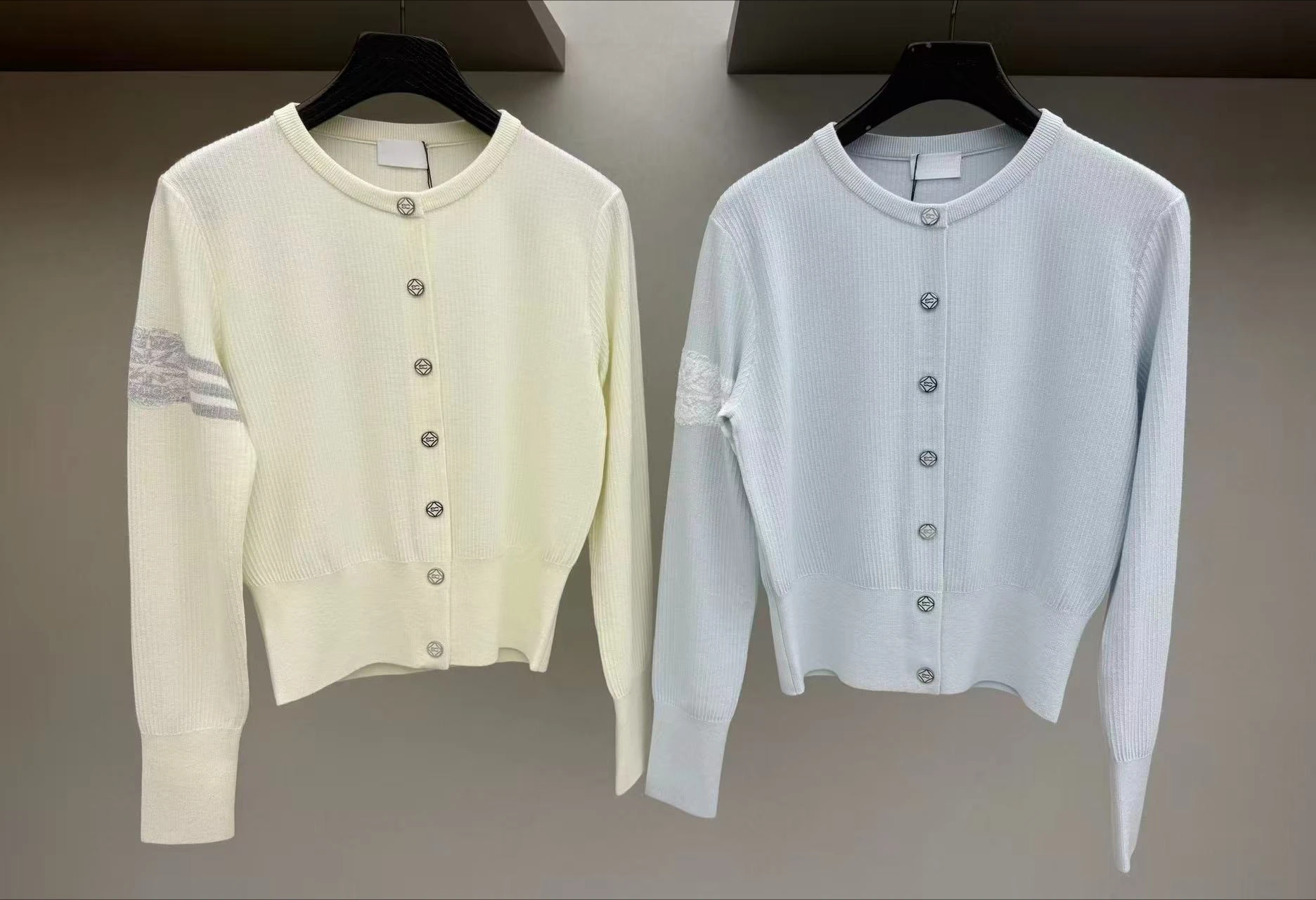 2026 New Women Golf Autumn Long Sleeve Knit CardiganOuterwear, Slim Breathable Ladies Golf Sweater for Golf Course Daily Wear