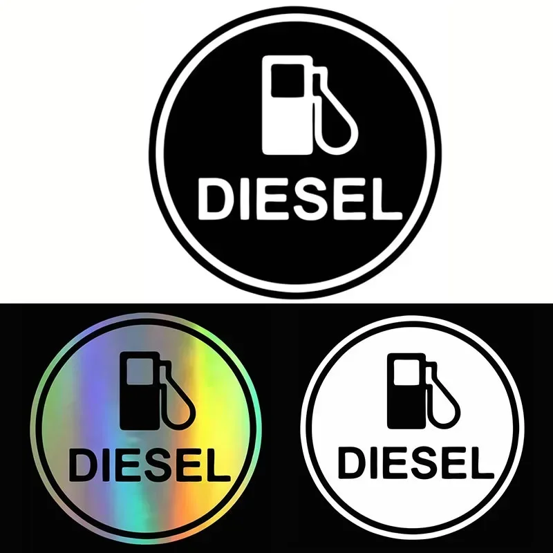 Autocollant en vinyle PVC pour bouchon de réservoir de carburant diesel, décalcomanie imperméable pour pare-chocs de voiture, fenêtre, moto, ordinateur portable, mur, accessoire de décoration pour tuning automobile