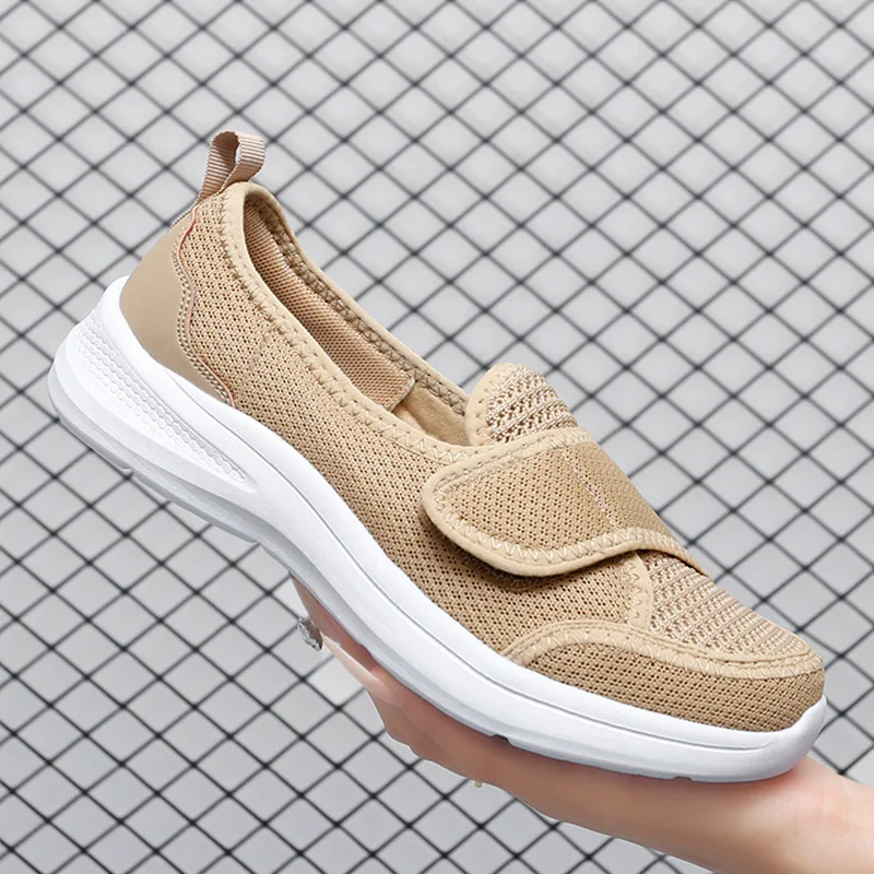 

Women New Casual Walking Shoes Flat Bottomed Outdoor Hiking Summer Breathable Sports Lightweight Casual Shoes Zapatos De Mujer