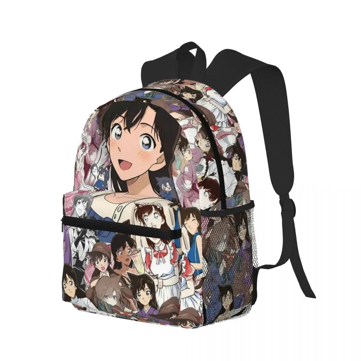 

Ran Mouri Детектив Конан Аниме Студенческий рюкзак Школьная сумка Пеший туризм Путешествия Рюкзак для мужчин Женская модная сумка для книг Сумки на плечо