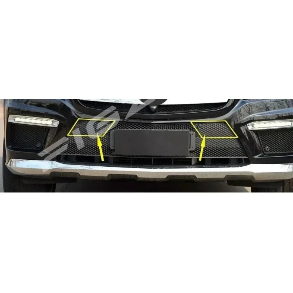 1668854122 Auto Frontstoßstange Nebelscheinwerfer Gitterabdeckung Lufteinlass für Mercedes Benz GL-Klasse GLS AMG W166 2013-2017